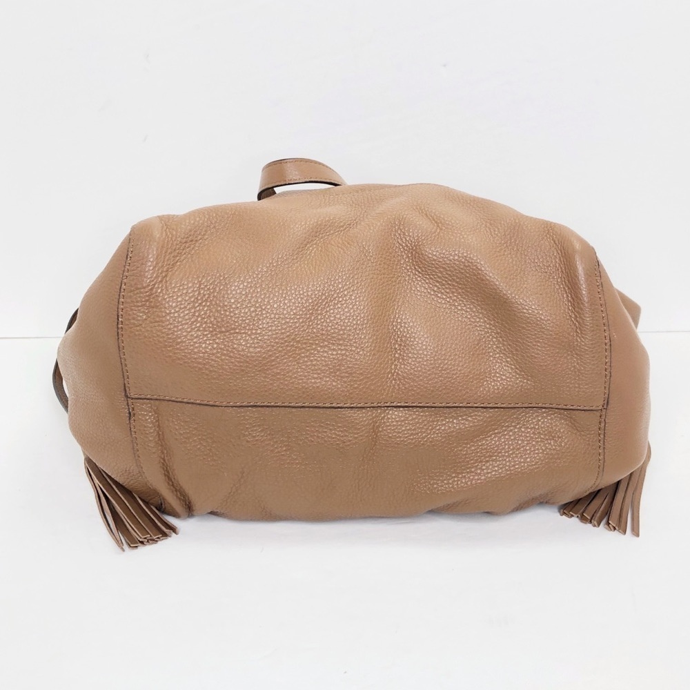 Michael Kors, brown leather tote bag - Picture 4 of 14